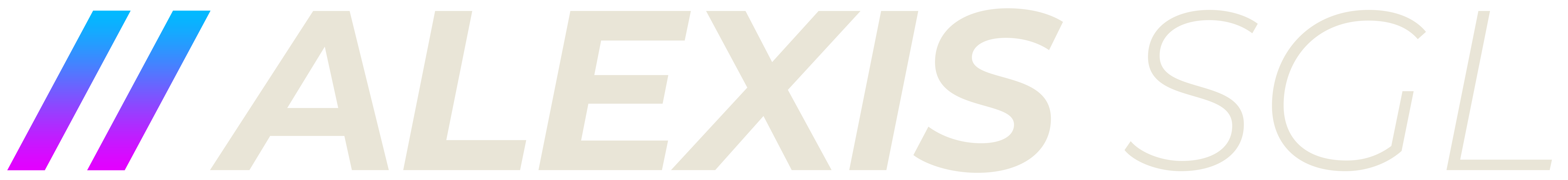 Alexis SGL — accueil